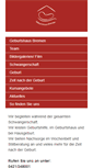Mobile Screenshot of geburtshaus-bremen.de